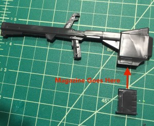 The big cannon with an insertable magazine